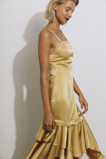 Vestido Champagne - IN MADE SPAIN